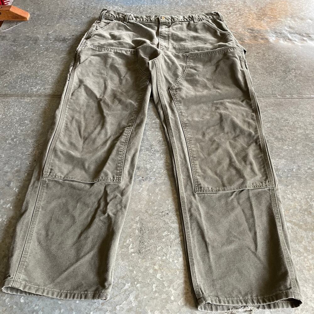 Carhartt Double Knee Men's Cargo Pants - Olive